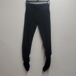 LULULEMON True Bliss Legging Ruched Leg Women's Size 4 Black